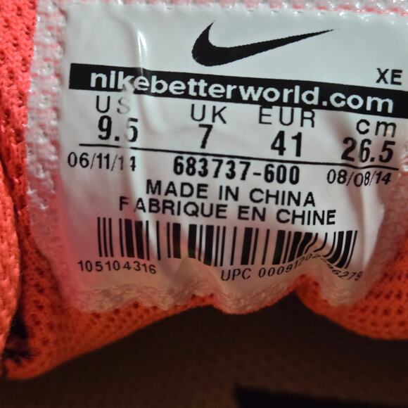 Nike Air Zoom Structure 18 running shoes women's size 9.5 - Picture 7 of 10